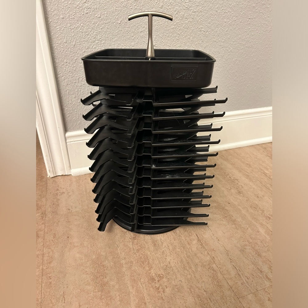 Stampin Up black Caddy 48 ink pad refills carousel holder storage
